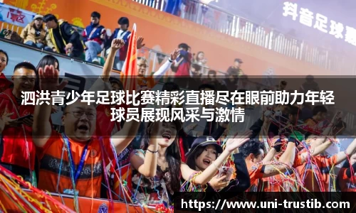 泗洪青少年足球比赛精彩直播尽在眼前助力年轻球员展现风采与激情